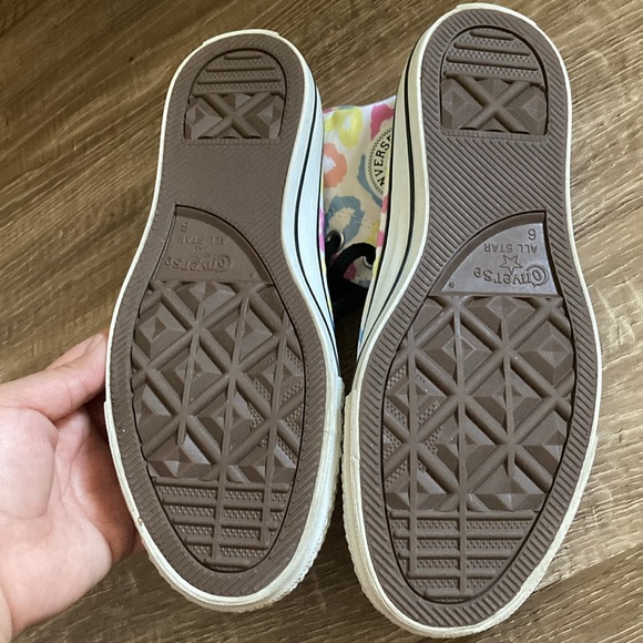 Cheetah print high top colorful converse - Picture 4 of 6